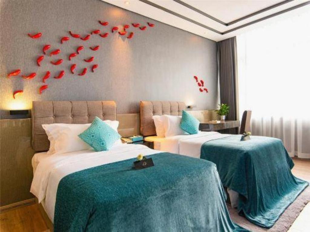 Xana Hotelle-Hotel Luzhou Baizitu Square Dış mekan fotoğraf