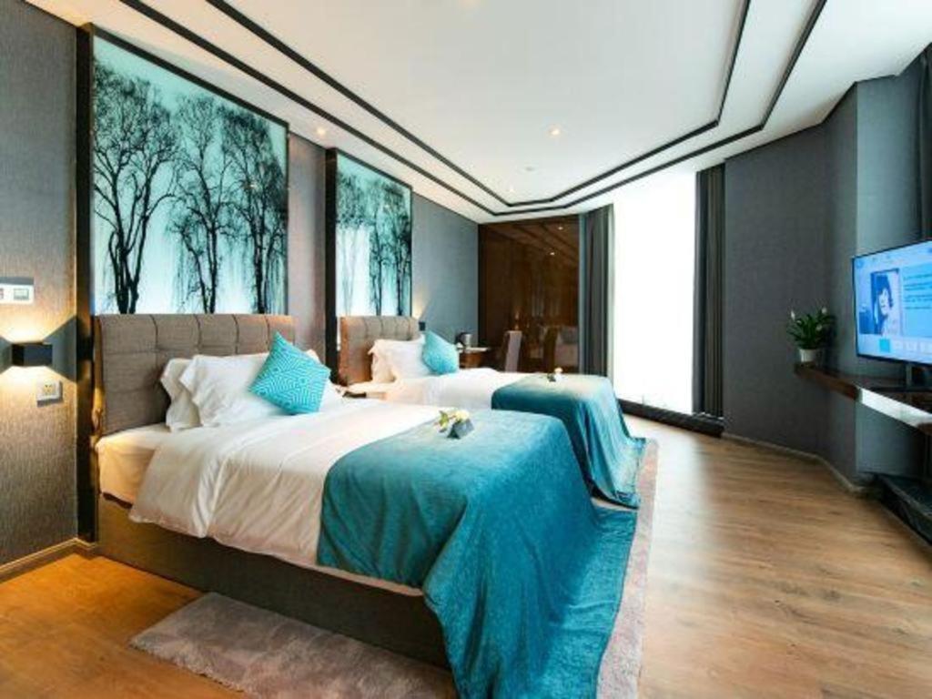 Xana Hotelle-Hotel Luzhou Baizitu Square Dış mekan fotoğraf