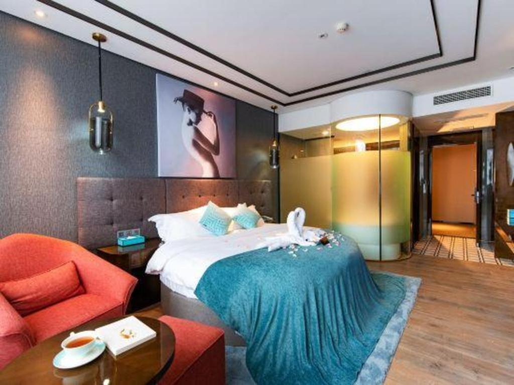 Xana Hotelle-Hotel Luzhou Baizitu Square Dış mekan fotoğraf