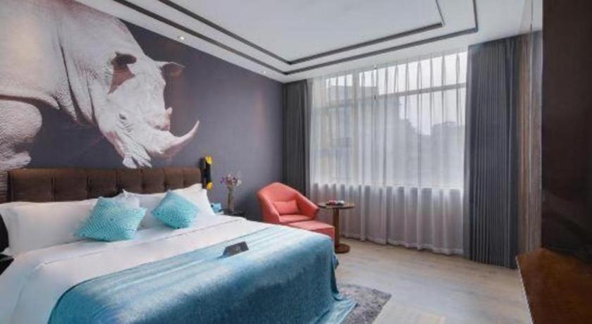 Xana Hotelle-Hotel Luzhou Baizitu Square Dış mekan fotoğraf