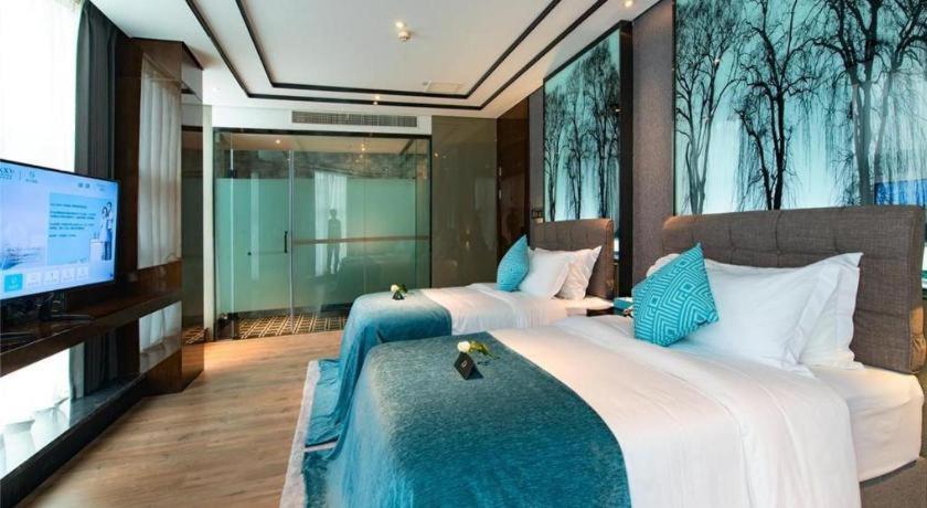 Xana Hotelle-Hotel Luzhou Baizitu Square Dış mekan fotoğraf
